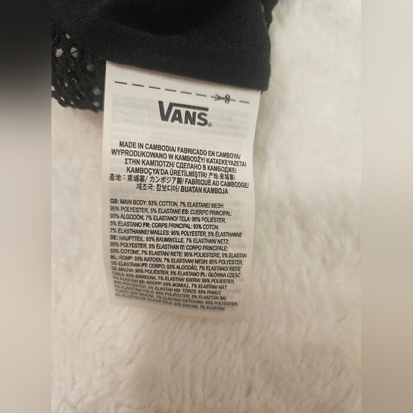 Vans Women Lizzie Armanto Knit Tank Top Black NWT Size S - Picture 10 of 11